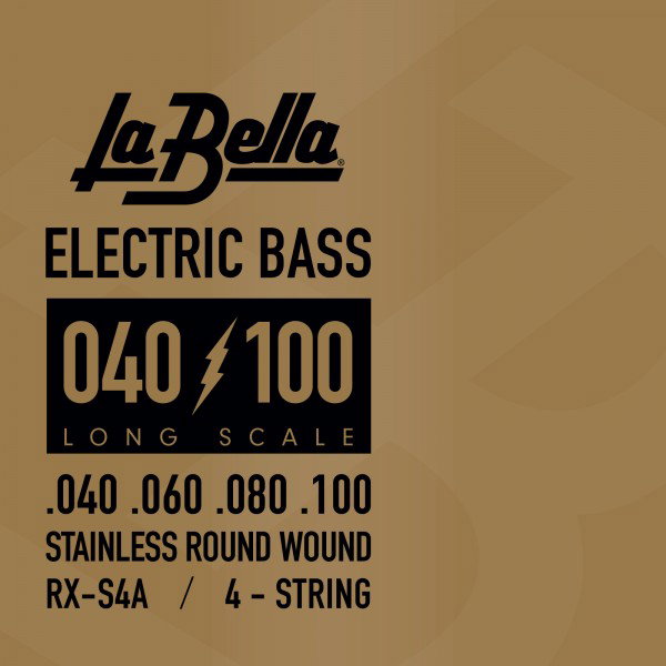 Juego de Cuerdas La Bella para Bajo Eléctrico Rxs4A Juego de Cuerdas La Bella para Bajo Eléctrico Rxs4A