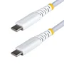 StarTech Cable de Carga USB-C Trenzado 3m 60W 3A Blanco