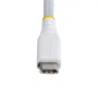 StarTech Cable de Carga USB-C Trenzado 3m 60W 3A Blanco