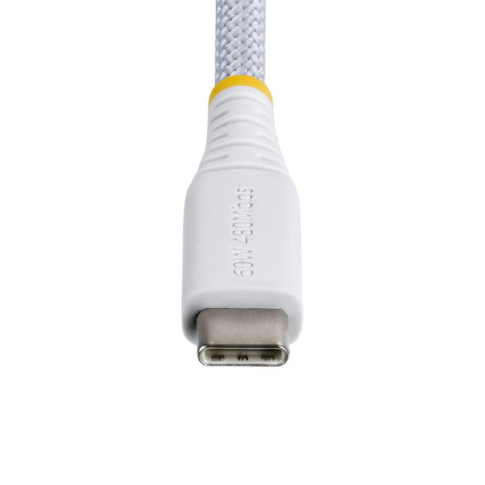 Startech Cable de carga USB-C de 3 m - USB Tipo C PD 60W 3A - Blanco