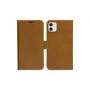 Dbramante1928 CPH Slim Funda cartera de cuero para Apple iPhone 11, bronceado, soporte sobremesa, bolsillo tarjetas