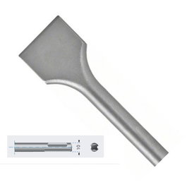 JORAN Cincel Ancho SDS-Plus 40x250mm Herramienta Acero Profesional Alta Resistencia Duradero