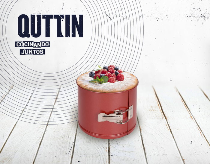 Quttin Molde para Horno Cierre Redondo Cherry 16 cm x 13 cm (12 Unidades)