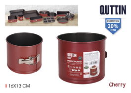Quttin Molde para Horno Cierre Redondo Cherry 16 cm x 13 cm (12 Unidades)