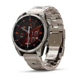 Garmin Fenix 8 - 47 mm Sapphire AMOLED - Titanio