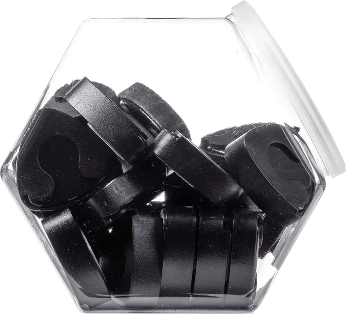 Dunlop Ergo Porta Púas Plástico - Surtido 24 Ud Negro