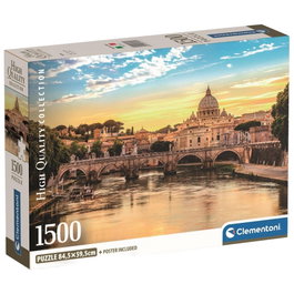 CLEMENTONI Puzzle Roma High Quality 1500pzs