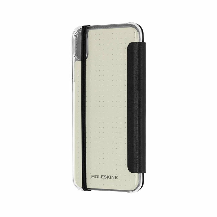 Moleskine ET9CBPXSMCLR Funda Folio para iPhone XS MAX, Negro y Transparente Moleskine ET9CBPXSMCLR Funda Folio para iPhone XS MAX, Negro y Transparente