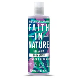 Faith In Nature Gel de baño Lavanda & Geranium 100 ml