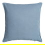 Cojín Azul 85%Algodón-15%Lino Decoración 60 X 60 cm