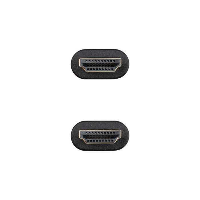 Nanocable Cable HDMI V2.0 4K@60Hz 18Gbps CCS 1 m Negro