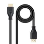 Nano Cable 10.15.3901 Cable HDMI 2.0 Macho - Macho 4K@60Hz HDR 1m Negro CCS