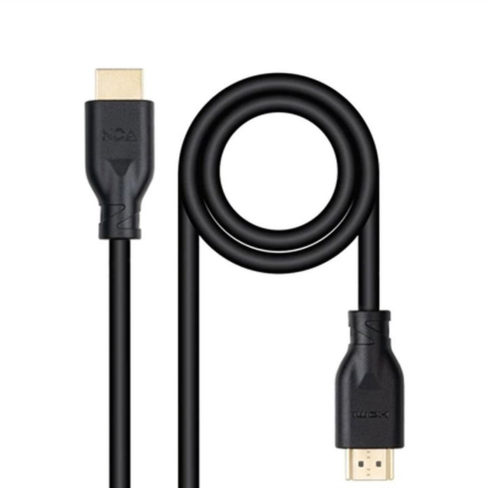 Nanocable Cable HDMI V2.0 4K@60Hz 18Gbps CCS 1 m Negro