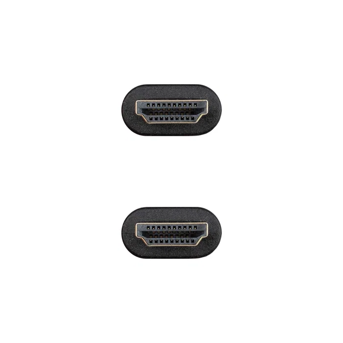 Nanocable Cable HDMI V2.0 4K@60Hz 18Gbps CCS 1 m Negro