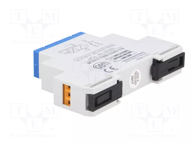 DOBRY CZAS MTR Relé de tiempo SPDT 1s÷100h 250VAC/16A