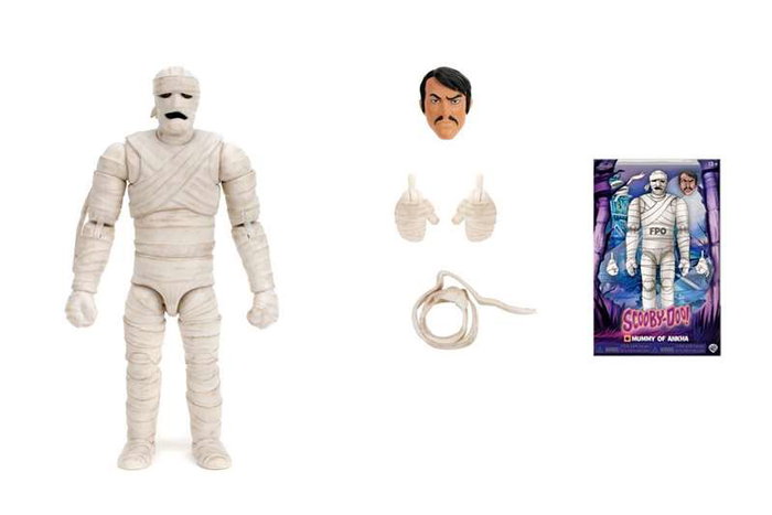 Smoby Figura Scooby-Doo Momia de Ankha Articulada 15 cm con Accesorios Coleccionable