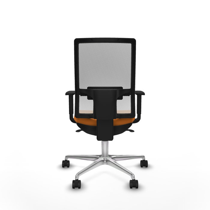 PIQUERAS Y CRESPO Silla de oficina Horna Naranja y Blanco PIQUERAS Y CRESPO Silla de oficina Horna Naranja y Blanco