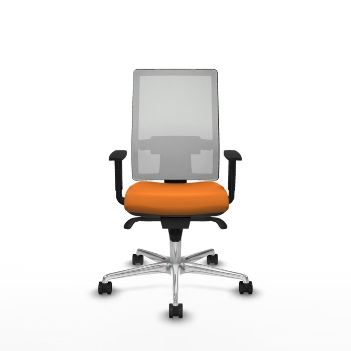 PIQUERAS Y CRESPO Silla de oficina Horna Naranja y Blanco PIQUERAS Y CRESPO Silla de oficina Horna Naranja y Blanco