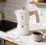 Quttin Cafetera 12 Serv. Inducción Aluminio ECOOK