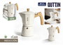 Quttin Cafetera 12 Serv. Inducción Aluminio ECOOK