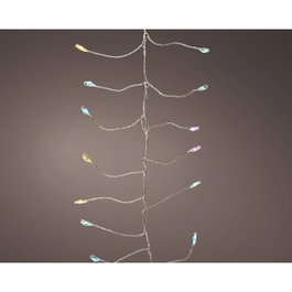 Lumineo Guirnalda micro LED 960 LEDs multicolor pastel con temporizador