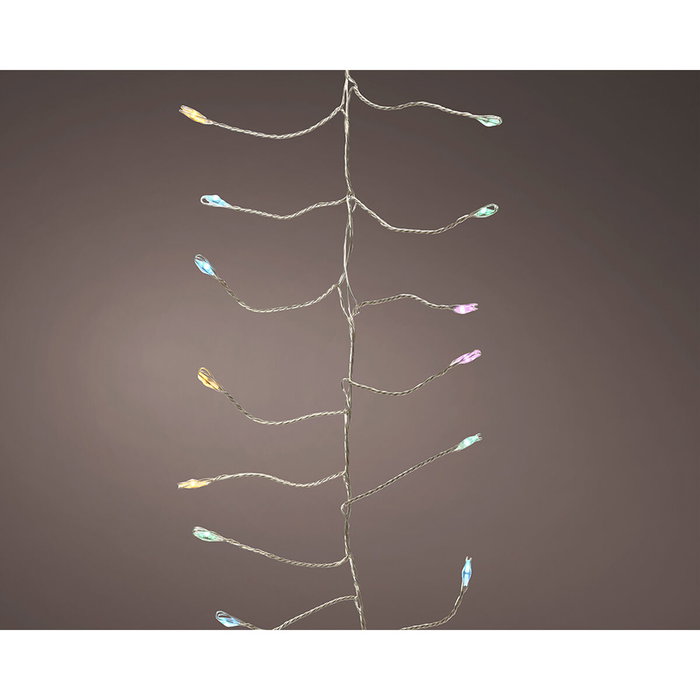 Lumineo Guirnalda micro LED 960 LEDs multicolor pastel con temporizador Lumineo Guirnalda micro LED 960 LEDs multicolor pastel con temporizador