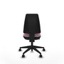 PIQUERAS Y CRESPO Silla de oficina Elche Rosa sin brazos