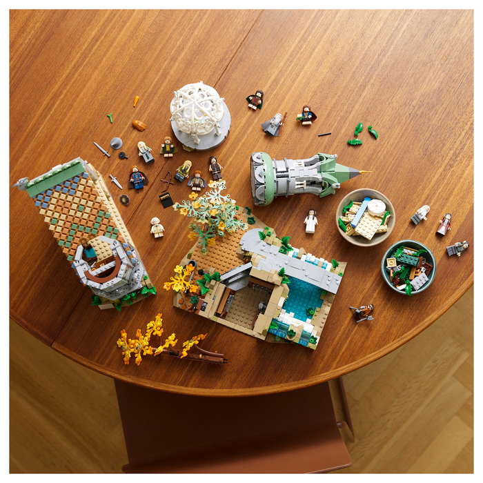 LEGO Icons El Señor de los Anillos: Rivendel 10316 - Juego de Construcción de 6167 Piezas para Adultos