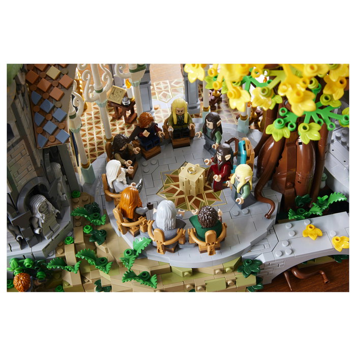 LEGO Icons El Señor de los Anillos: Rivendel 10316 - Juego de Construcción de 6167 Piezas para Adultos