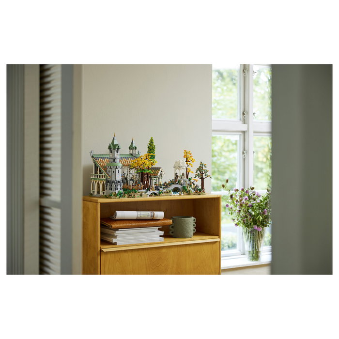 LEGO Icons El Señor de los Anillos: Rivendel 10316 - Juego de Construcción de 6167 Piezas para Adultos