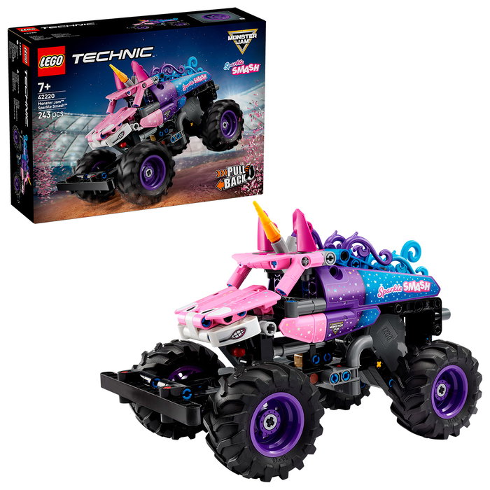 LEGO Technic Monster Jam Sparkle Smash Pull-Back Truck LEGO Technic Monster Jam Sparkle Smash Pull-Back Truck