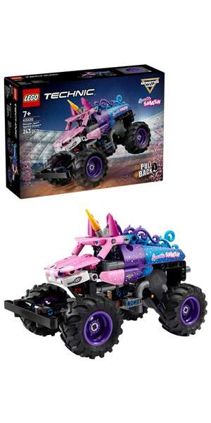 Lego Technic 42151 Monster Jam Sparkle Smash Juego de Construcción con Motor de Carga Manual, Edad 6+ Lego Technic 42151 Monster Jam Sparkle Smash Juego de Construcción con Motor de Carga Manual, Edad 6+