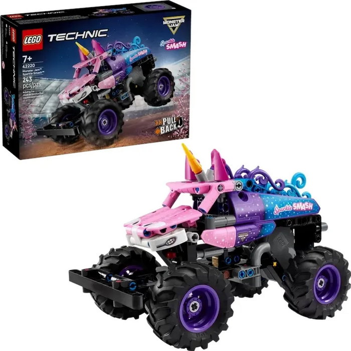 LEGO Technic Monster Jam Sparkle Smash Pull-Back Truck LEGO Technic Monster Jam Sparkle Smash Pull-Back Truck