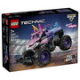 LEGO Technic Monster Jam Sparkle Smash 42220 con motor de carga manual