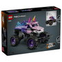LEGO Technic Monster Jam Sparkle Smash 42220 con motor de carga manual