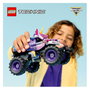 LEGO Technic Monster Jam Sparkle Smash 42220 con motor de carga manual