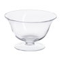 Ixia Copa de Decoración Transparente de Cristal 26 x 26 x 16 cm