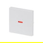 BUSCH-JAEGER 1789-84 Abdeckung für Aus-Wechsel-Kreuz-Kontroll-Schalter Future Linear White Placa Frontal Blanco 63 mm