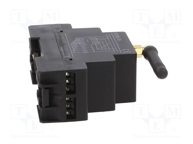 ZAMEL Receptor EXTA LIFE ROM-24 para Raíl DIN, 230VAC, 4 Relés NO