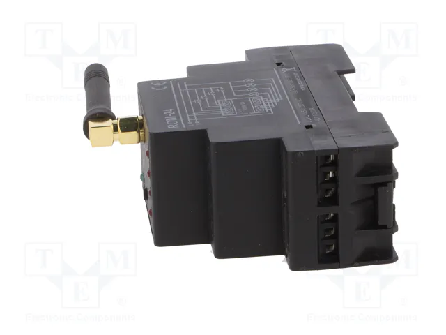 ZAMEL Receptor EXTA LIFE ROM-24 para Raíl DIN, 230VAC, 4 Relés NO