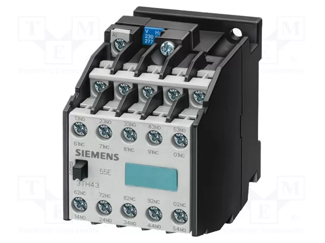 SIEMENS Contactor 10-polar 230VAC 10A SIEMENS Contactor 10-polar 230VAC 10A