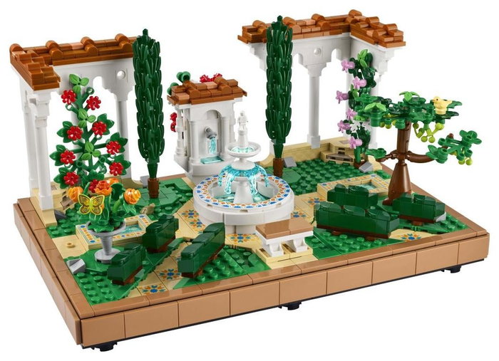 LEGO Icons Jardín con Fuente 10359