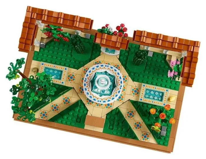 LEGO Icons Jardín con Fuente 10359