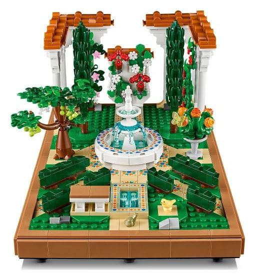 LEGO Icons Jardín con Fuente 10359