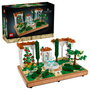 LEGO 10359 Icons Jardín con Fuente, Juego de Construcción, 1302 Piezas, para Adultos 18+