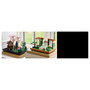 LEGO 10359 Icons Jardín con Fuente, Juego de Construcción, 1302 Piezas, para Adultos 18+