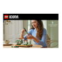 LEGO 10359 Icons Jardín con Fuente, Juego de Construcción, 1302 Piezas, para Adultos 18+