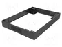 Lanberg Zócalo para armarios de 19 pulgadas 600x600 negro