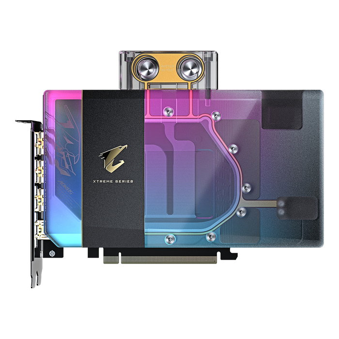 Gigabyte AORUS GeForce RTX 5080 XTREME WATERFORCE WB 16G - Tarjeta Gráfica, 16GB GDDR7 256-bit, OC, PCIe 5.0, Ref. GV-N5080AORUSX WB-16GD