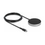 DeLOCK Cargador inalámbrico 66467 con carga rápida de hasta 15 W, Negro